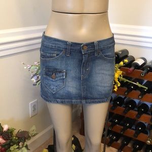 Levi’s Jean Denim Mini Skirt